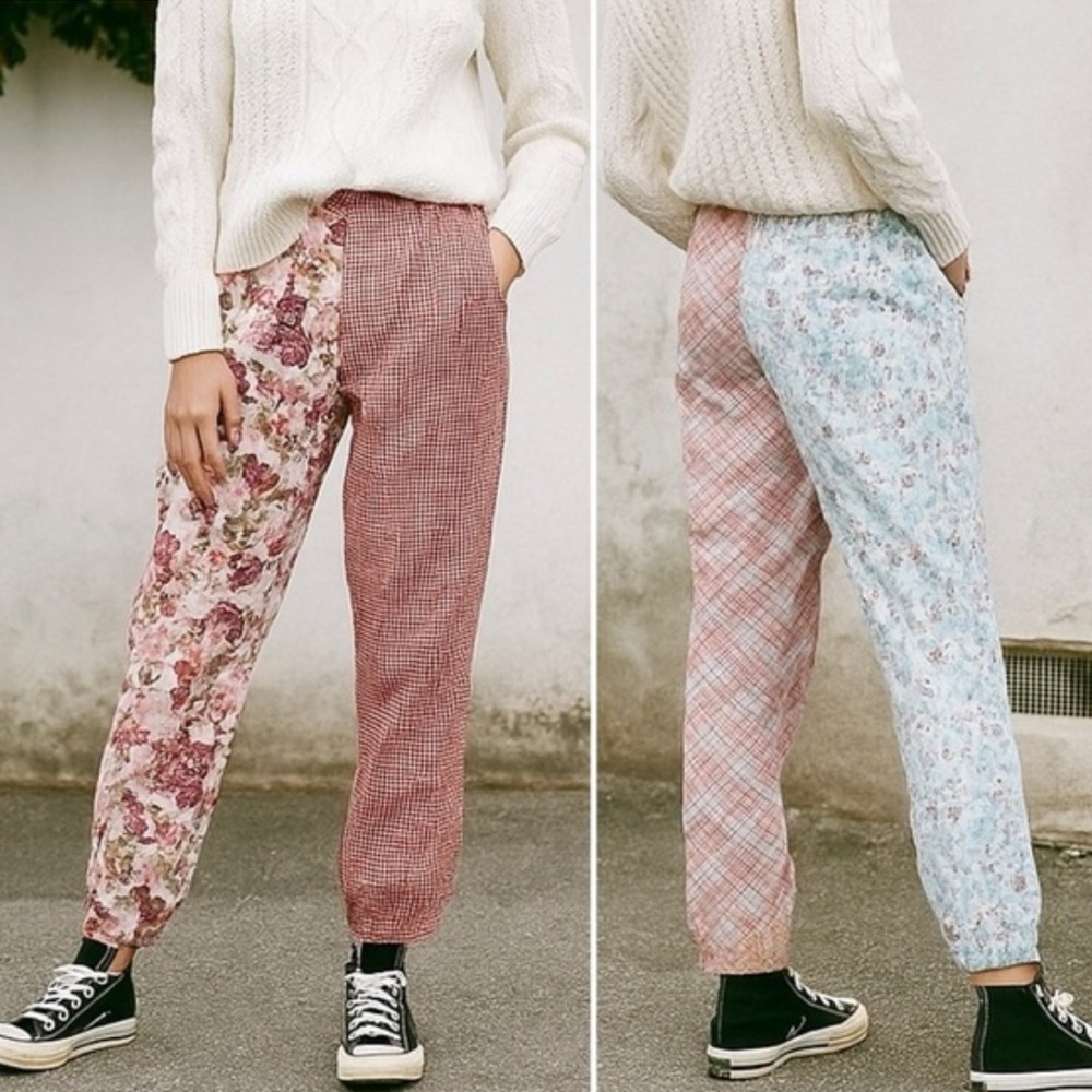 Teddy Fresh Limited Edition Patchwork Floral Ging… - image 1